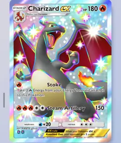 Pokemon TCG POCKET - Charizard EX Shiny 2⭐, Shining Revelry, English - Image 1