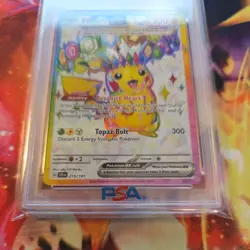 Pikachu ex 219/191 Ultra Rare - PSA 10 - Surging Sparks - Pokemon TCG 2024 - Image 2