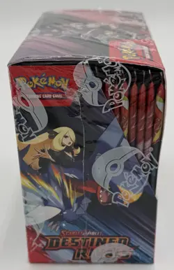 Pokemon Destined Rivals Booster Box (36 Packs) Factory Sealed w/ Acrylic Case - Image 5