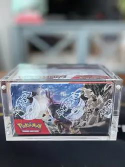 Pokemon Paldea Evolved Booster Box (Factory Sealed) (SV02) w/ Acrylic Case - Image 5