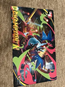 Mega Charizard EX League Cup Champion Playmat NEW Pokemon TCG - Image 2