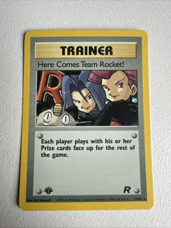 Here Comes Team Rocket! 15/82 Holo 1st Edition Rare PSA WOTC Vintage Pokemon - Image 1