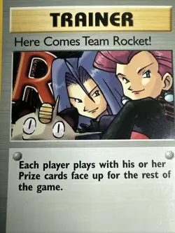 Here Comes Team Rocket! 15/82 Holo 1st Edition Rare PSA WOTC Vintage Pokemon - Image 2