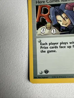 Here Comes Team Rocket! 15/82 Holo 1st Edition Rare PSA WOTC Vintage Pokemon - Image 3