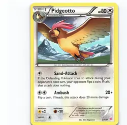 Pidgeotto (#23) Common XY Trainer Kit: Bisharp & Wigglytuff 23/30 NM Pokemon - Image 1