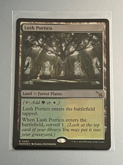 MTG Lush Portico (Foil) - Murders at Karlov Manor - #263 - Image 1