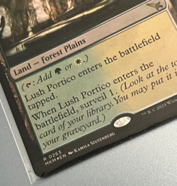 MTG Lush Portico (Foil) - Murders at Karlov Manor - #263 - Image 3