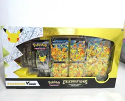 Pokemon Celebrations 25th Anniversary Pikachu V-Union Premium Playmat Collection 820650809897 - Image 1