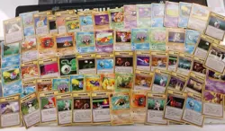 Vintage 1996 Nintendo Pocket Monsters Pokemon Japanese Cards Lot Of 63 - Image 2