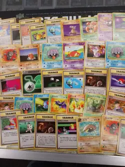 Vintage 1996 Nintendo Pocket Monsters Pokemon Japanese Cards Lot Of 63 - Image 4