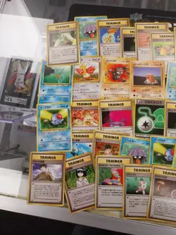Vintage 1996 Nintendo Pocket Monsters Pokemon Japanese Cards Lot Of 63 - Image 5