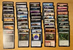 Magic The Gathering Lot Of 50 Battle For Baldur’s Gate Common Cards - Image 1