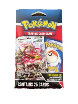 2024 POKEMON TRADING CARD GAME 1 PACK 25 CARDS ONE FOIL GUARANTEE RANDOM INSERTS - Image 1