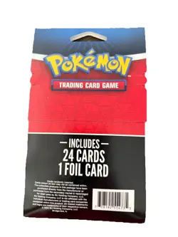 2024 POKEMON TRADING CARD GAME 1 PACK 25 CARDS ONE FOIL GUARANTEE RANDOM INSERTS - Image 2