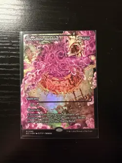 MTG Lorwyn Eclipsed - Bloodline Bidding (Showcase) Foil - Image 1