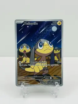 🔥Pokemon TCG-Helioptile-143/132-Me01: Mega Evolution-Holo-Illustration-M/NM!🔥 - Image 1
