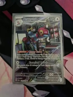Pokemon Porygon-Z 214/182 SV04 Paradox Rift Illustration Rare Holo - Image 1