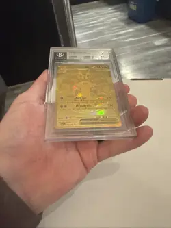 2025 Pokemon Mega Evolution Lucario ex Hyper Rare #188/132 BGS 9 - Image 3