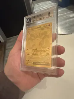 2025 Pokemon Mega Evolution Lucario ex Hyper Rare #188/132 BGS 9 - Image 4