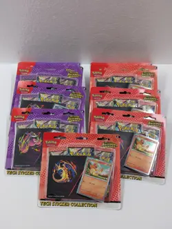 🔥Pokemon TCG Ascended Heroes Tech Sticker Collection In Hand !!! LOT OF 9! - Image 1