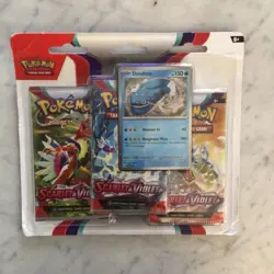 Pokemon TCG: Scarlet and Violet Base Set 3 Pack Triple Blister Arcanine Sealed - Image 1