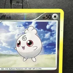 2008 Pokemon Diamond & Pearl Great Encounters Igglybuff Reverse Holo #70/106 MP - Image 3