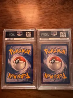 Pokemon 2010 HG & SS Triumphant Darkrai & Cresselia LEGEND Holo PSA #99 #100 - Image 2