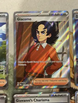 Pokemon Trainer Lot x9 Petrel Giovanni Brock Eri Fennel Full Art Ultra Rare - NM - Image 3