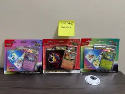 3 Pokemon Ascended Heroes & Prismatic Evolutions Tech Sticker Collection Lot - Image 1