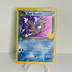Dark Gyarados 8/82 Celebrations: Classic Collection Holo Pokemon TCG - Image 1