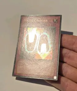 Yugioh Magic Cylinder LON-104 Labyrinth of Nightmare Secret Rare Faded LP - Image 5