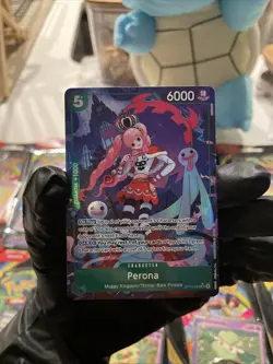 Perona (Alternate Art) One Piece OP14-033 The Azure Sea’s Seven - Image 1