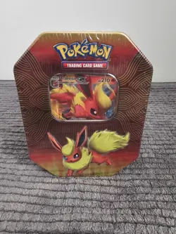 Pokemon TCG - Flareon GX Elemental Power Tin (2019) - SWSH - Factory Sealed - Image 1