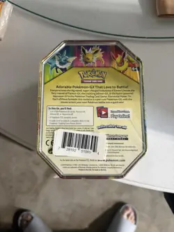 Pokemon TCG Flareon GX Elemental Power Tin Sealed - Image 2