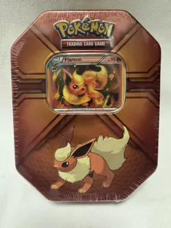 Pokemon TCG Elemental Power Tin Flareon-GX NEW FACTORY SEALED 820650806490 - Image 1