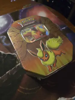 Pokemon TCG Elemental Power Tin Flareon-GX NEW SEALED 820650806490 - Image 2