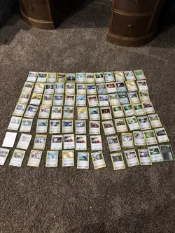 Pokemon TCG 100 Trainer Cards Lot Regular & Foil English - Image 1