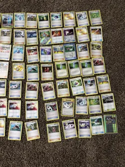 Pokemon TCG 100 Trainer Cards Lot Regular & Foil English - Image 3