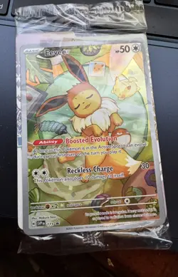 Eevee 173 Full Art Sv: Scarlet & Violet Promo Cards Holo Still Sealed - Image 1