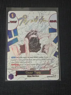 Bandai One Piece CCG Gear Two Event Card OP11-080 Straw Hat Crew 2023 - Image 1