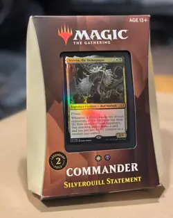 NEW MTG Strixhaven: School of Mages Commander Deck Silverquill Statement DAMAGE 630509959020 - Image 1