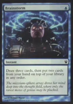 Brainstorm - Duel Decks: Izzet vs. Golgari: #13, Magic: The Gathering Nm C252 - Image 1