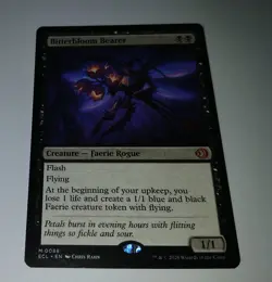 MTG Bitterbloom Bearer Lorwyn Eclipsed Regular Mythic Rare Mint/Near Mint Magic - Image 1