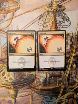 MTG Vindicate (X2) - MH2 Rare - NM - Image 1