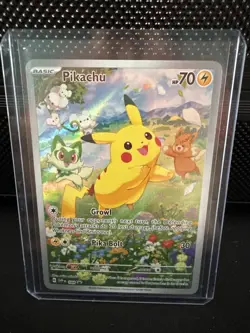 Pokemon Pikachu TCG Paldea Adventure Chest SVP 088 Black Star Promo - Image 1