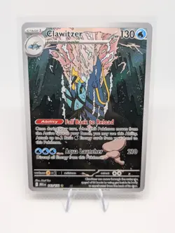Pokemon TCG Clawitzer 141/132 Mega Evolutions Rare Holo - Image 1
