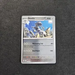 Pokemon TCG Mega Evolution Steelix Reverse Holo 93/132 - Image 1
