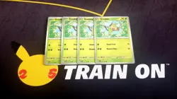 x4 Grookey 014/167 - Playset Pokemon S&V Twilight Masquerade - FAST SHIP - Image 1