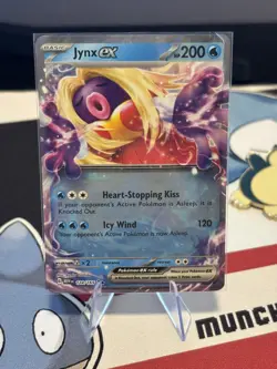 JYNX EX 124/165 151 POKEMON ENGLISH (DOUBLE RARE, NM) - Image 1