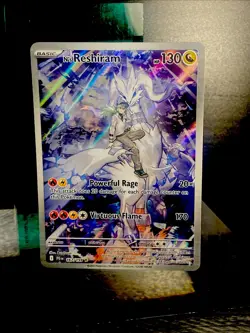 2025 POKEMON JTG EN-JOURNEY TOGETHER #167 N'S RESHIRAM -L👀K-CLEAN-JOURNEY TOG - Image 2